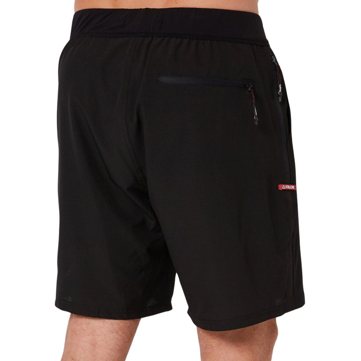 Follow Tech Shorts in Black - BoardCo