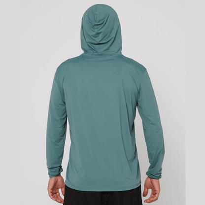 Follow Water Hood Long Sleeve in Olive - BoardCo