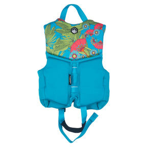 Liquid Force Dream Girls CGA Life Jacket in Blue Flowers