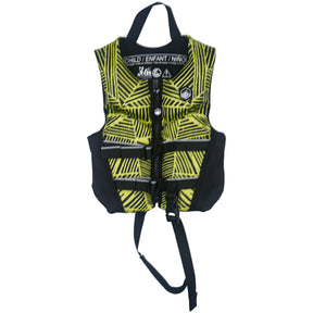 Liquid Force Fury Kids CGA Life Jacket in Green/Black