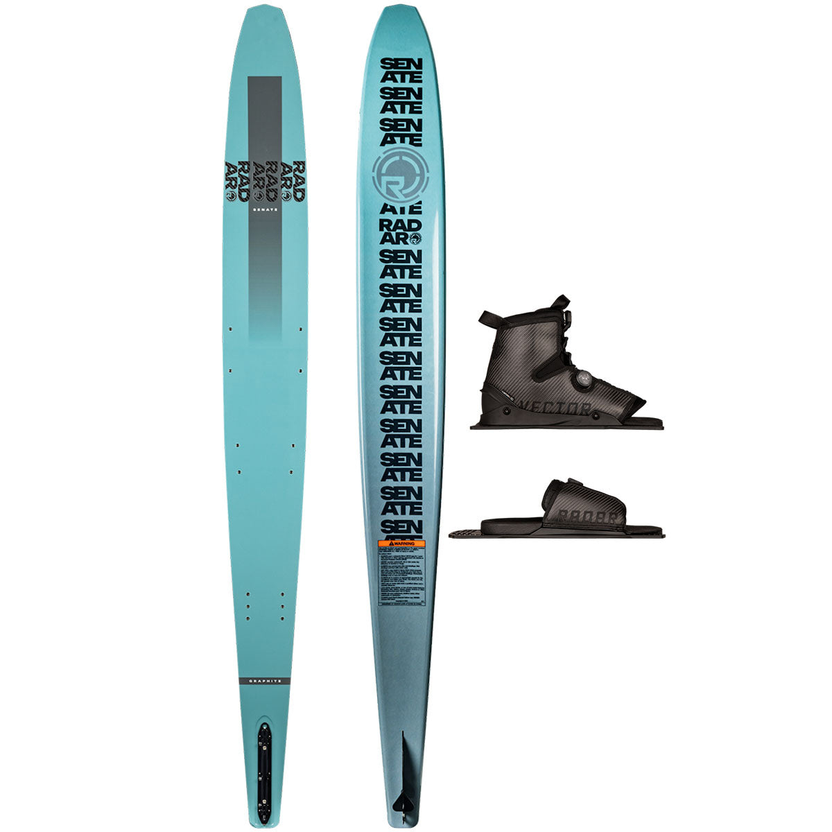 Radar Graphite Senate w/ Carbitex Vector BOA & BOA ARTP Water Ski Package 2026