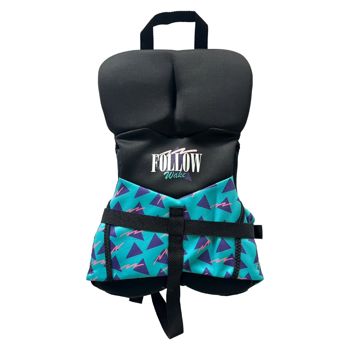 Follow Grommy Infant CGA Life Jacket in Black/Teal