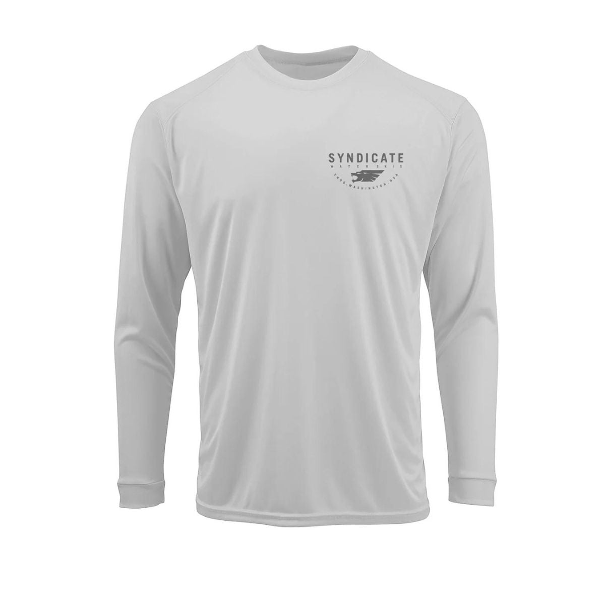 HO Syndicate Sun Shield LS Crew in Mist Grey