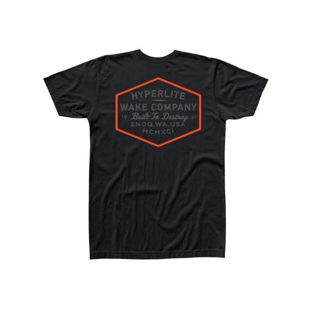 Hyperlite Outlier Tee in Black - BoardCo