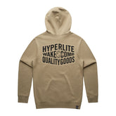 Hyperlite Quality Goods Hoodie in Sand - BoardCo
