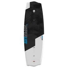 Hyperlite State 2.0 Wakeboard 2027, black and white top with blue State lettering