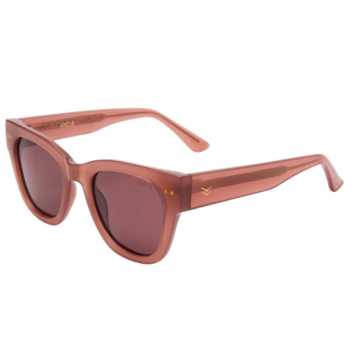 I - Sea Andie Sunglasses in Dusty Rose/ Plum - BoardCo