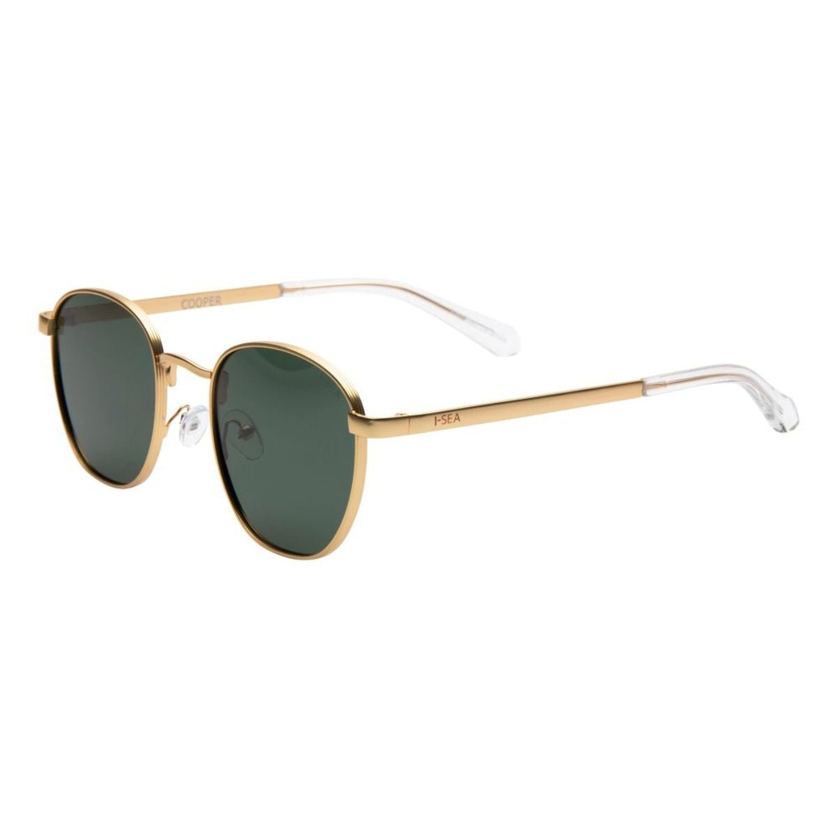 I - Sea Cooper Sunglasses in Gold/Green - BoardCo