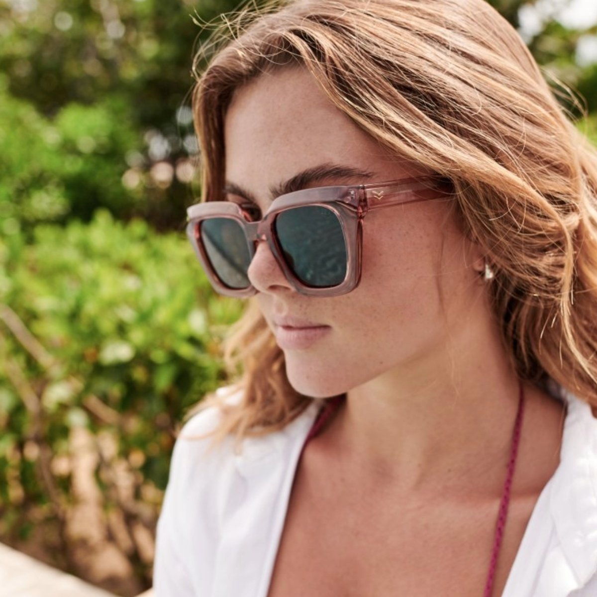 I - Sea Jemma Sunglasses in Watermelon/Plum - BoardCo
