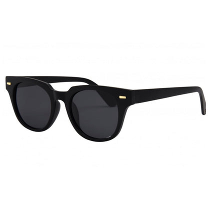 I - Sea Lido Sunglasses in Matte Black/Smoke - BoardCo
