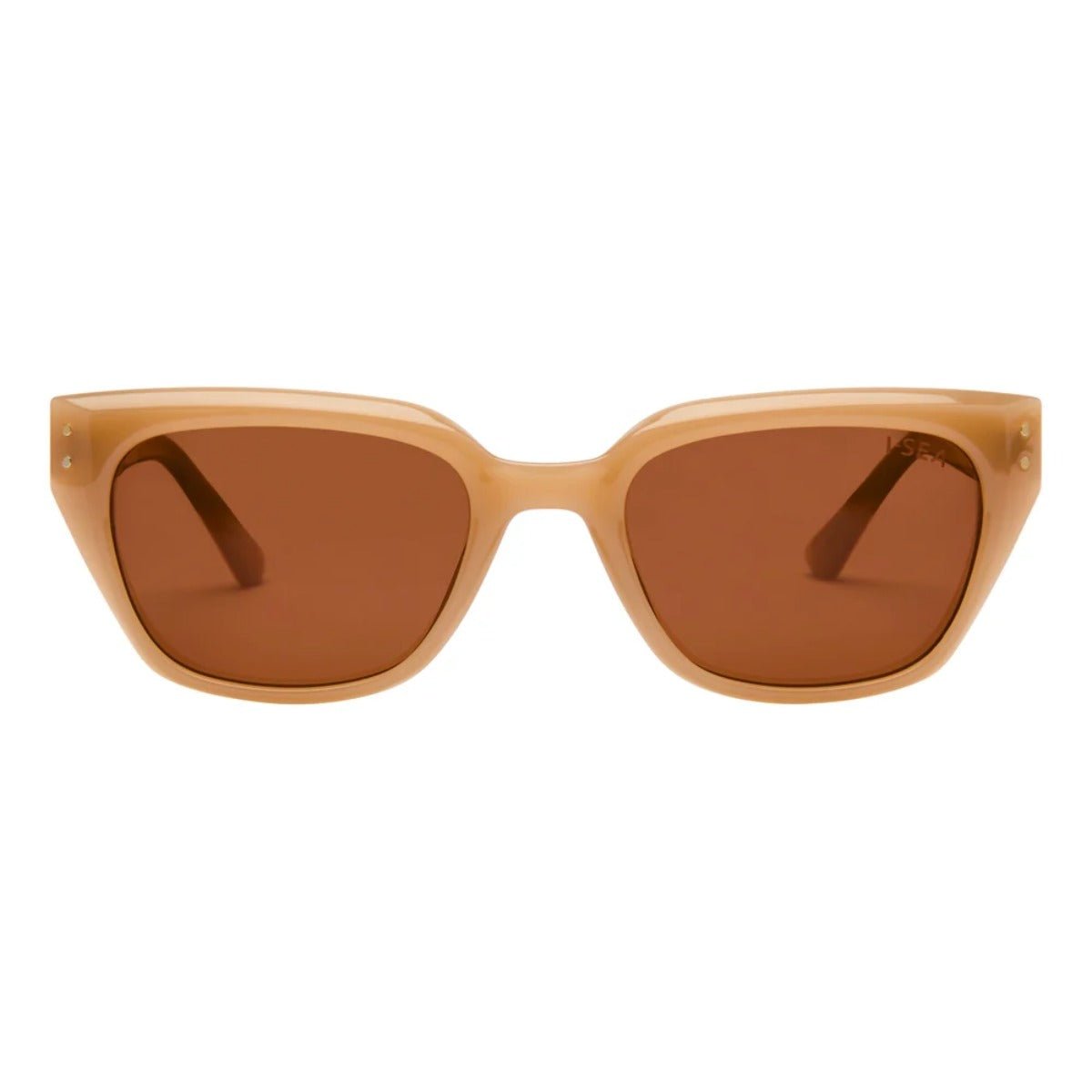 I - Sea NOVA Sunglasses in Vanilla/ Brown - BoardCo