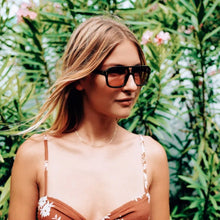 I - Sea Royal Sunglasses in Black/ Peach - BoardCo