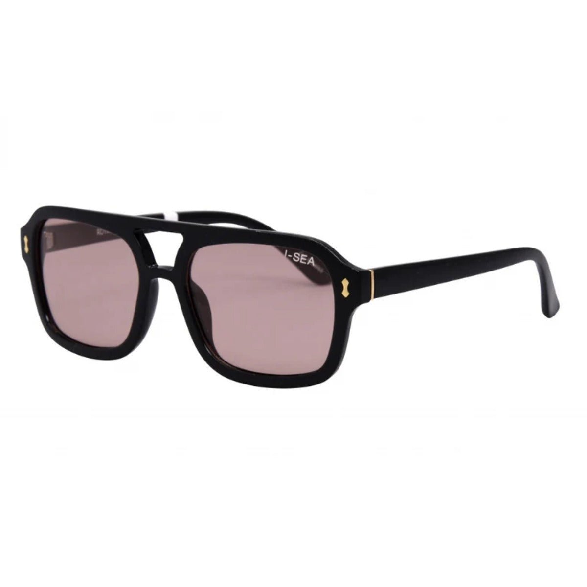 I - Sea Royal Sunglasses in Black/ Peach - BoardCo