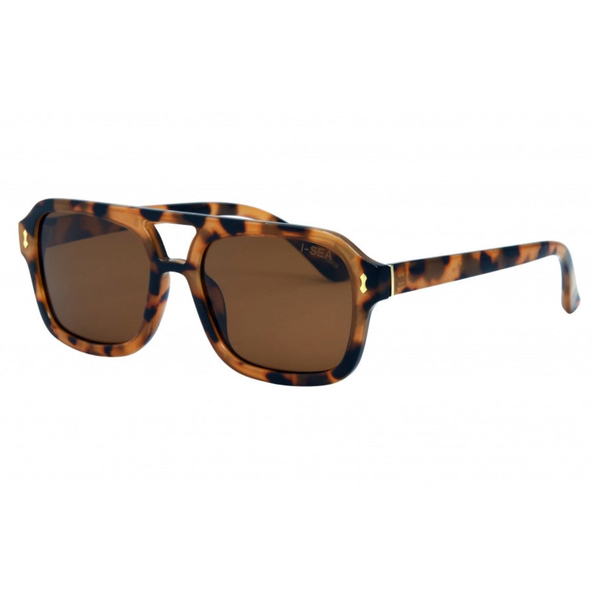 I - Sea Royal Sunglasses in Yellow Tort/Brown - BoardCo