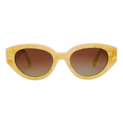 I - Sea Suki Sunglasses in Citrus/ Brown - BoardCo