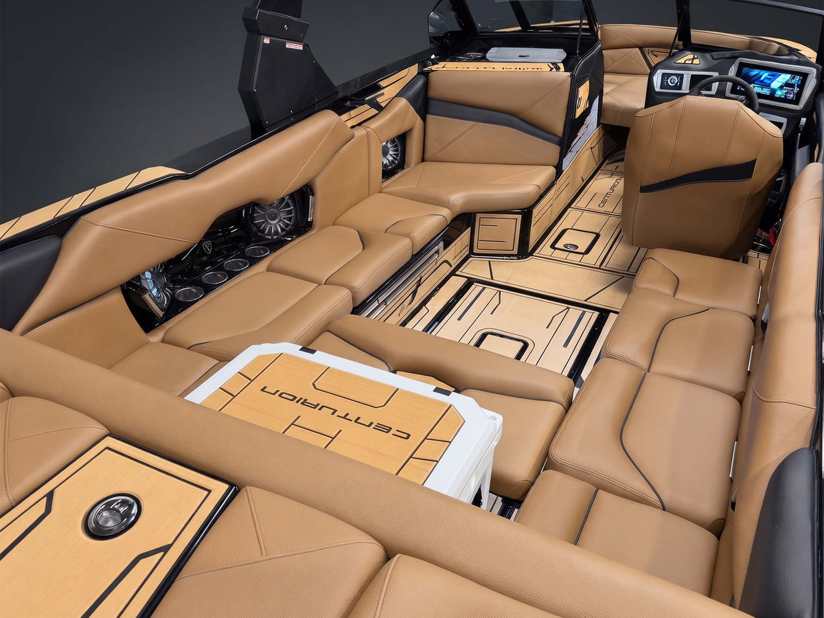 2027 Centurion Nv243 in Black Metal Flake w/ Castano Brown interior