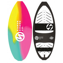 Kanuk Blunt Carbon Pro Skim Wakesurf Board in Pink Splash - BoardCo