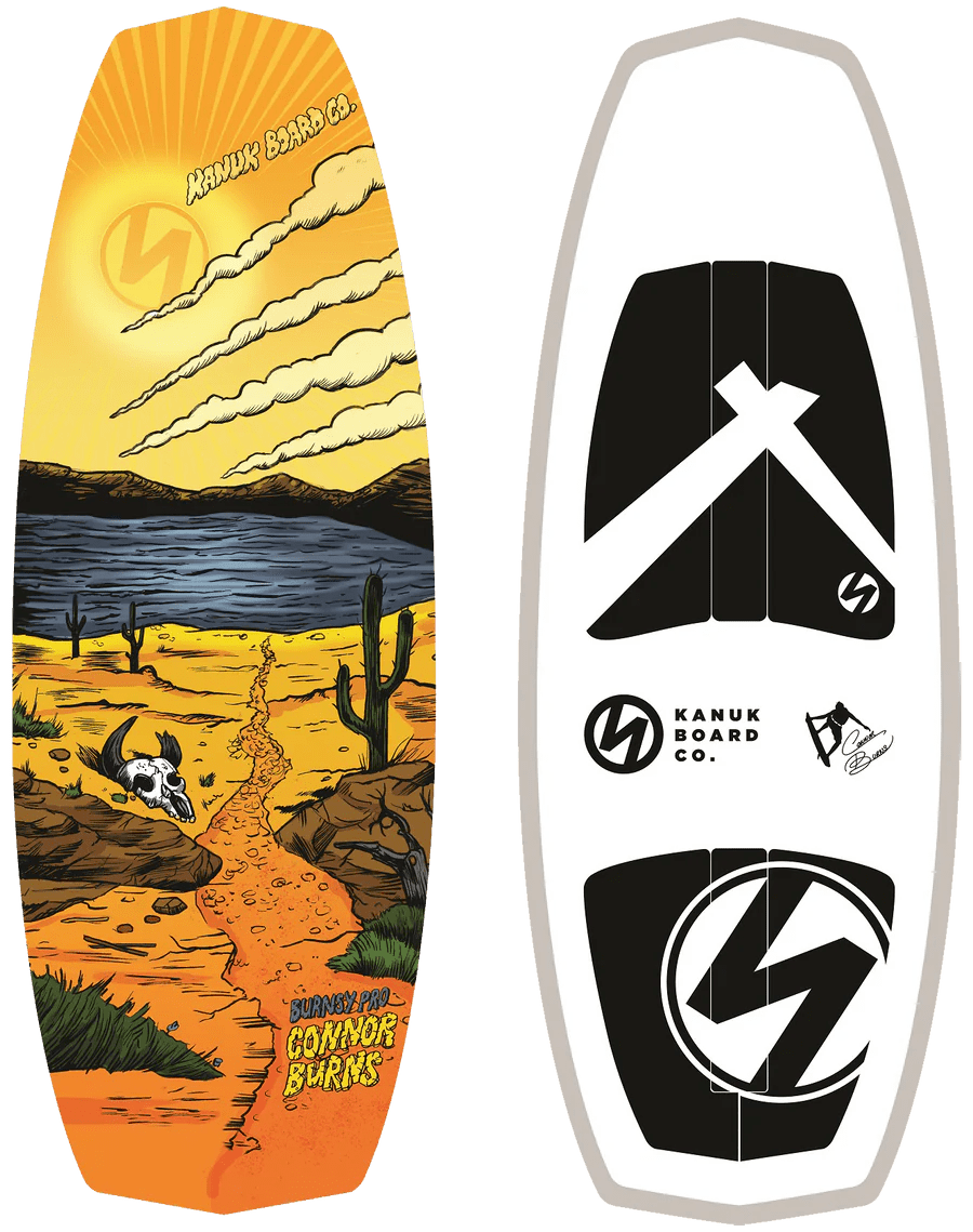 Kanuk Burnsy Pro Arizona Wakesurf Board - BoardCo