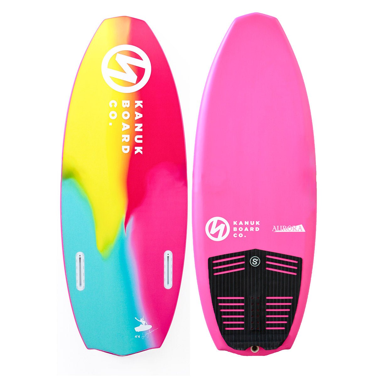 Kanuk Lily Pro Pink Splash Wakesurf Board - BoardCo