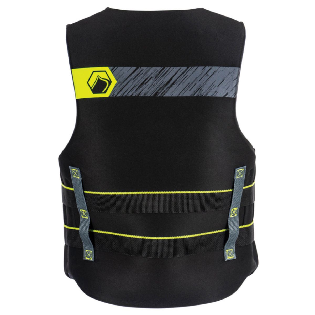 Liquid Force Hinge Classic CGA Life Jacket in Black/Green