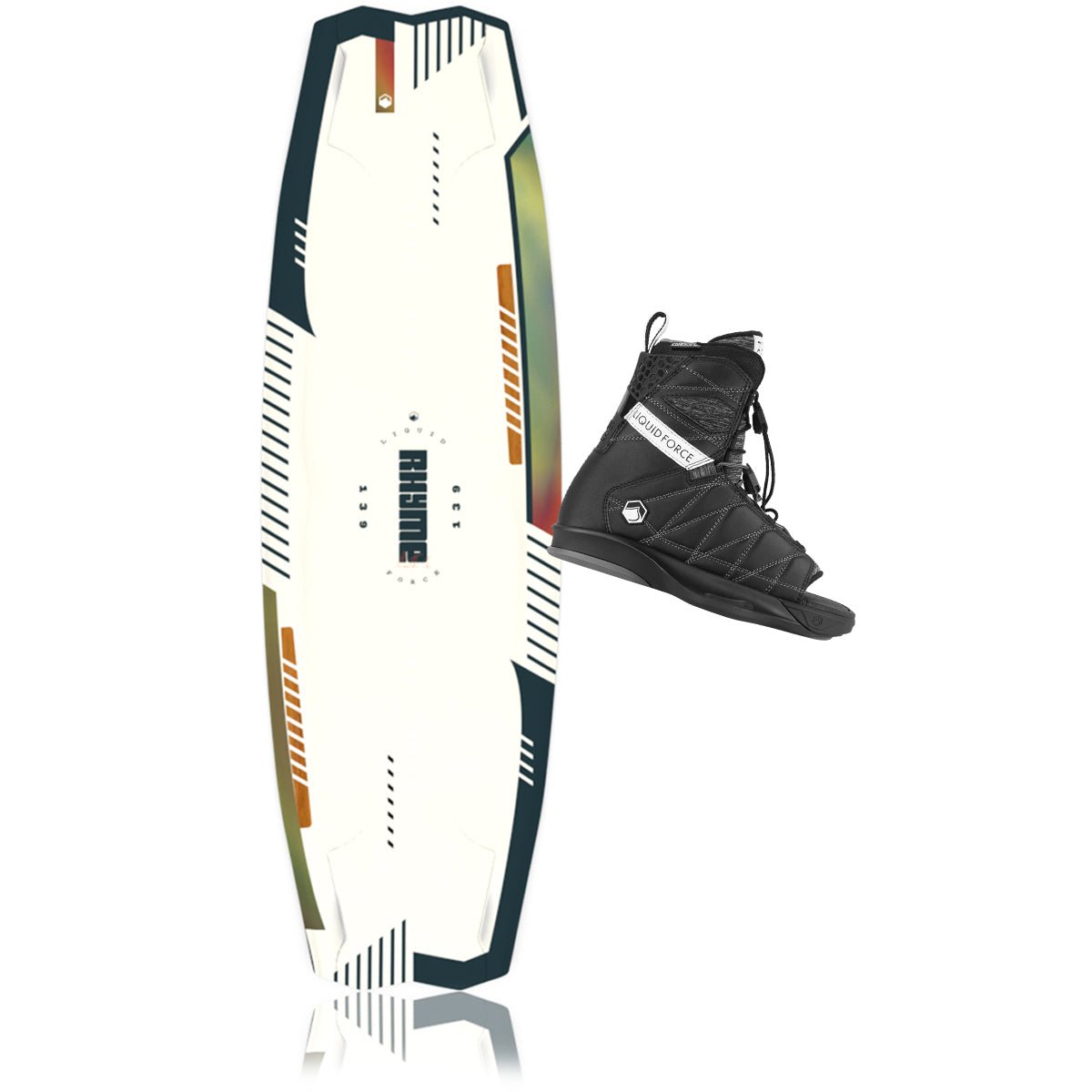 Liquid Force Rhyme w/ Classic 6X OT Wakeboard Package 2023 - BoardCo