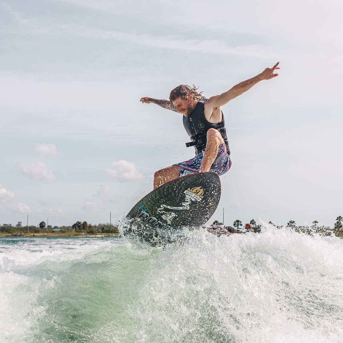 Ronix M50 Dark Matter Wakesurf Board 2026