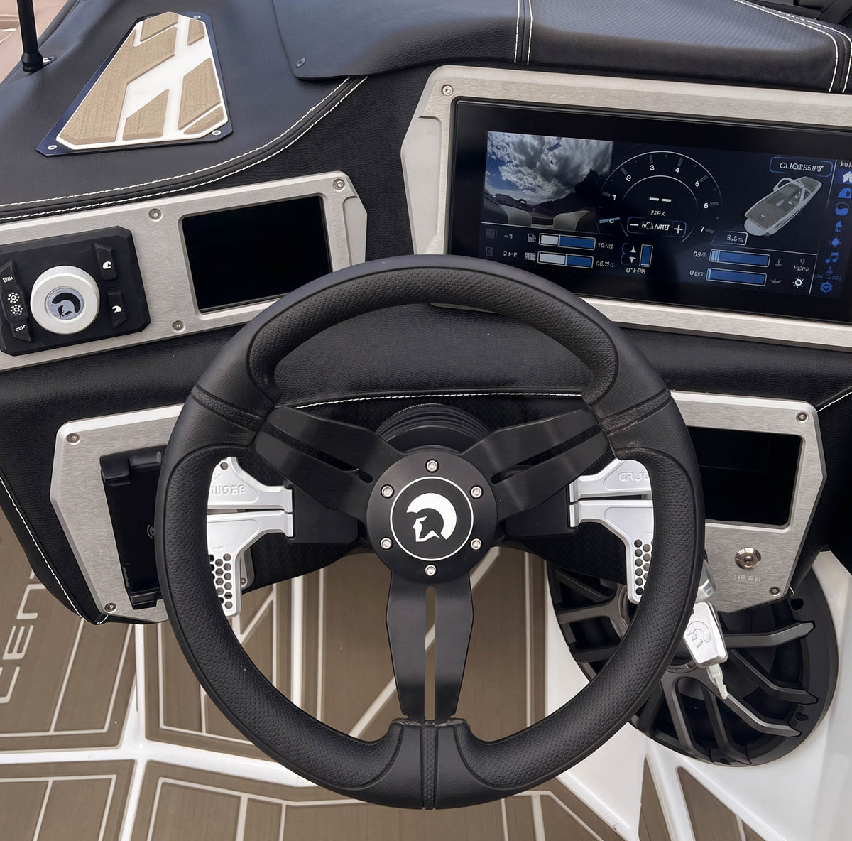 2027 Centurion Nv243 in All White Frost w/ Mocha interior