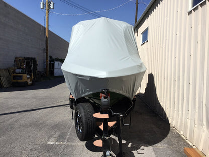Malibu 25 LSV with GX Tower and Factory Bimini Double Up Storage Cover - BoardCo