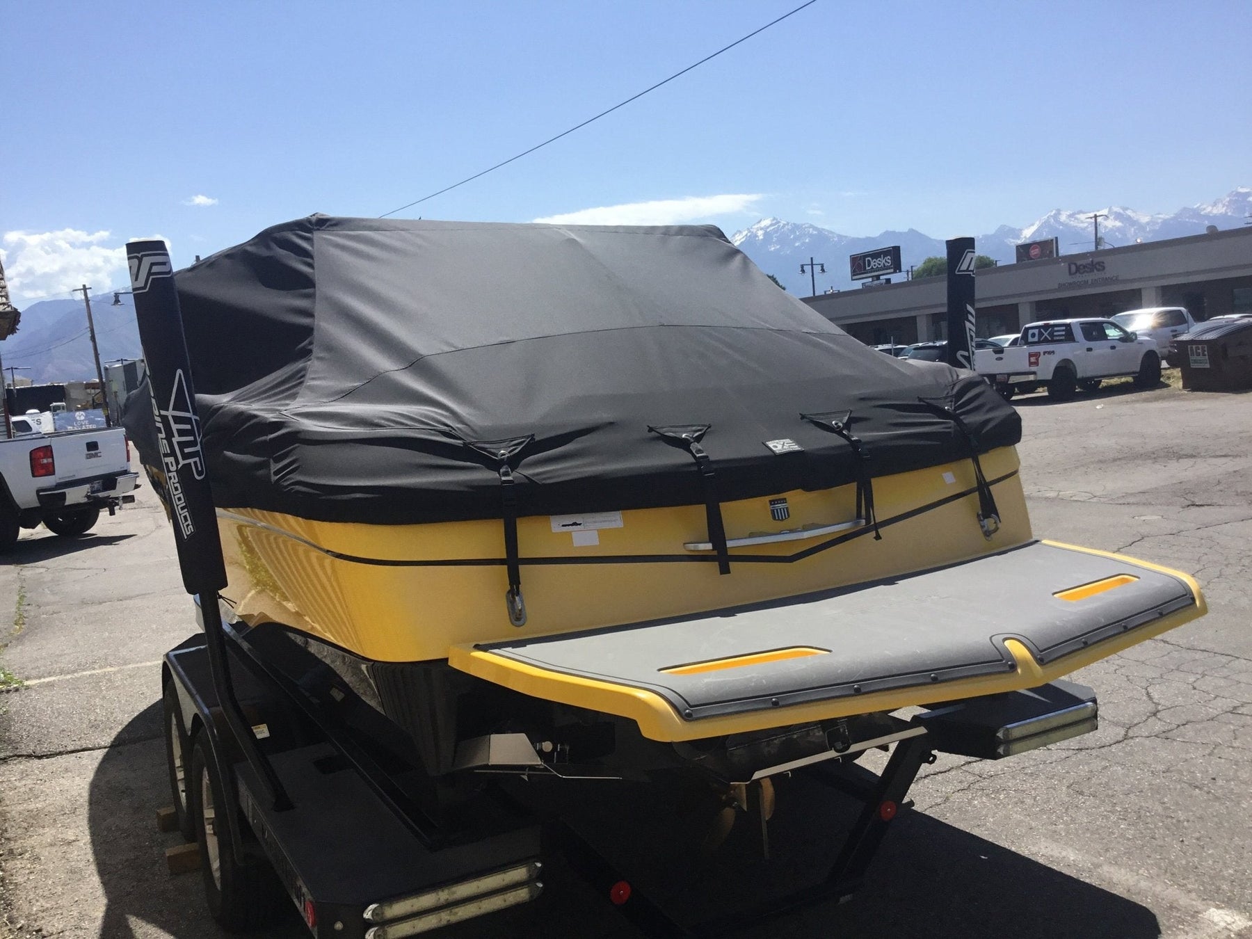 MasterCraft X10 with ZFT4 Tower TD Ratchet Cover - BoardCo