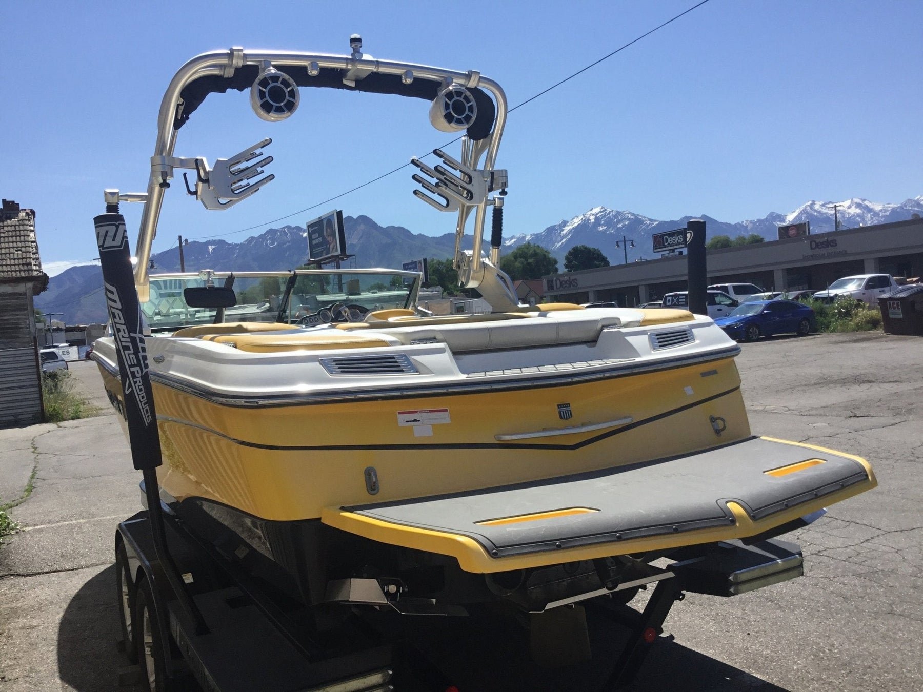 MasterCraft X10 with ZFT4 Tower TD Ratchet Cover - BoardCo
