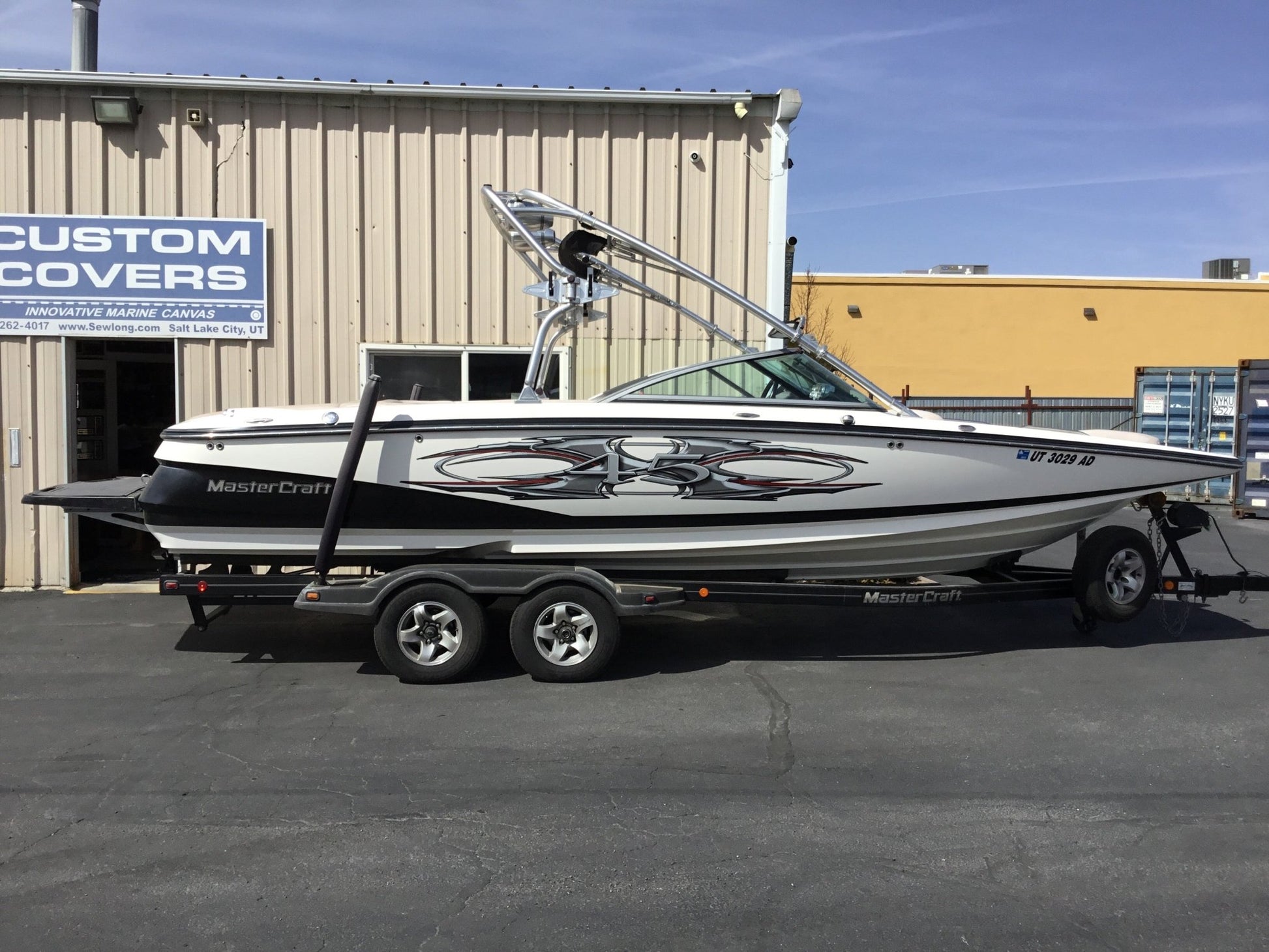 Mastercraft X45 ZFT4 Cinch Cover - BoardCo