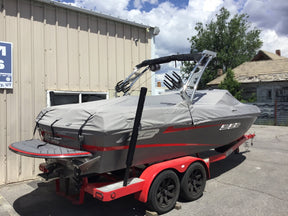 MB B52 23 with FWD Tubular arch tower Cinch Cover - BoardCo