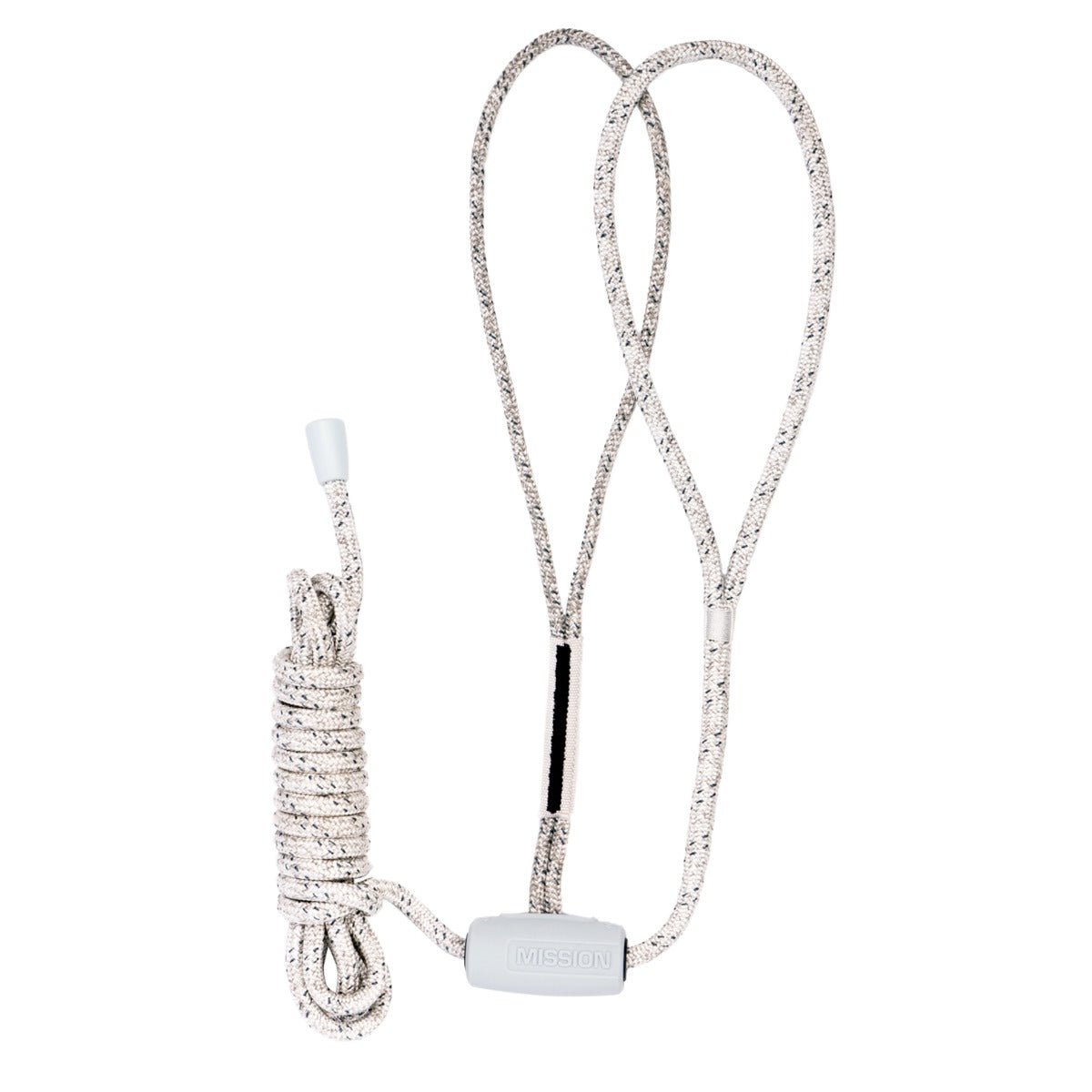 Mission Dreadknot Dock Line 3/8in. 15ft. in Grey - BoardCo