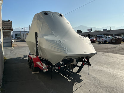 Nautique 230 FCT - 5 Tower Factory bimini - BoardCo