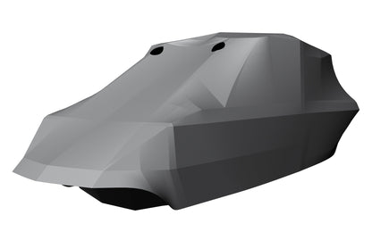 Nautique S23 with Telescoping and Factory Bimini Double Up Storage Cover - BoardCo