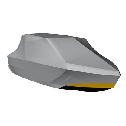 Nautique S23 with Telescoping and Factory Bimini Double Up Storage Cover - BoardCo