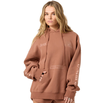 O'Neill Chore Break Oversized Hoodie in Carob Brown - BoardCo