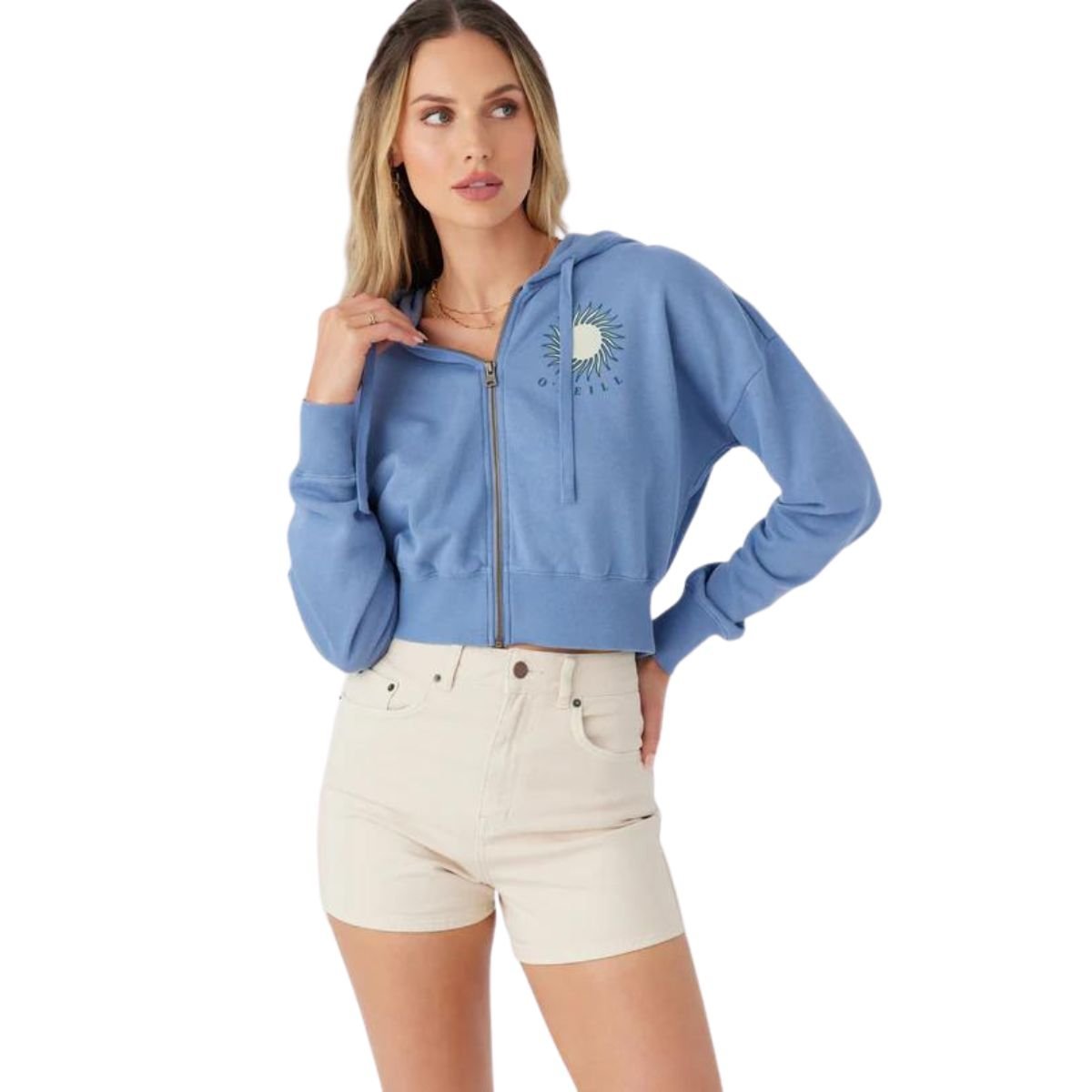 O'Neill Darcie Zip Hoody in Infinity - BoardCo