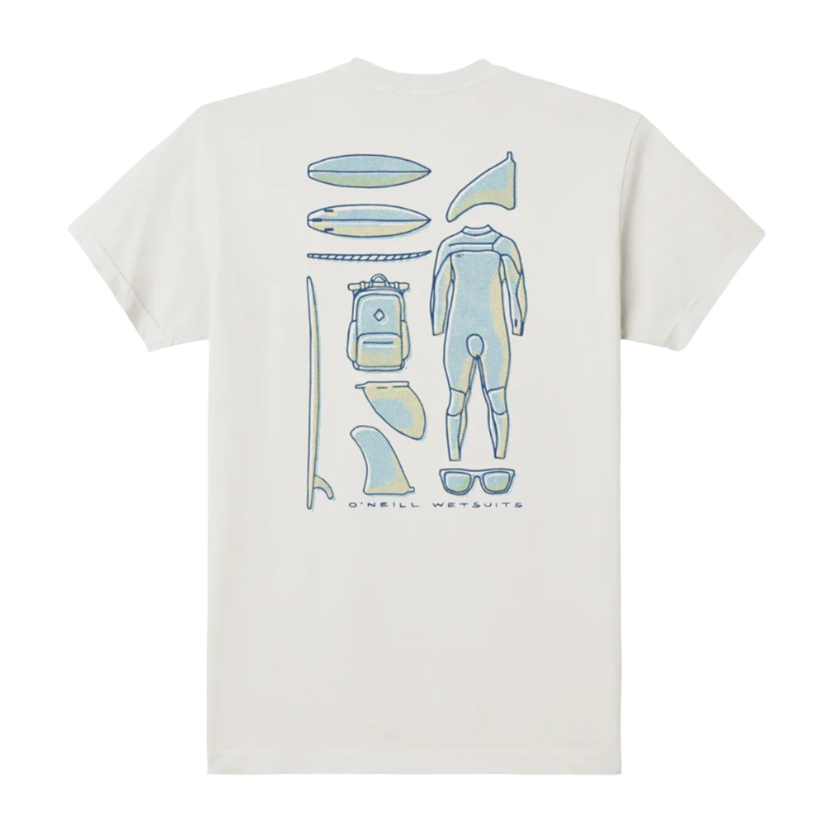 O'Neill Essentials Tee in Natural - BoardCo