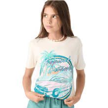 O'Neill Girls Tropical Getaway Tee in White - BoardCo