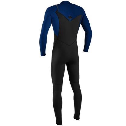 O'Neill Hyperfreak 3/2+ CZ Full Wetsuit in Black/Twilight Blue - BoardCo
