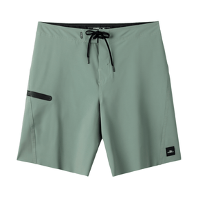 O'Neill Hyperfreak Tech Solid 19" Boardshorts in Sage - BoardCo