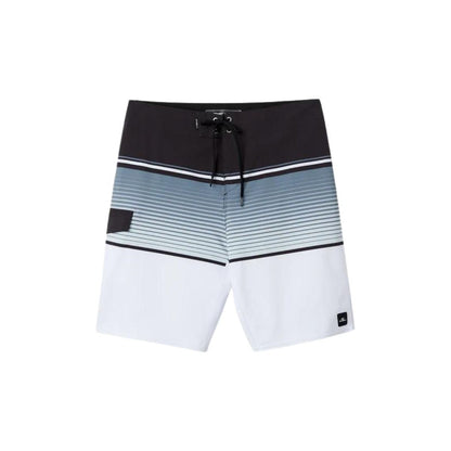 O'Neill Lennox Stripe 21" Boardshorts in White - BoardCo