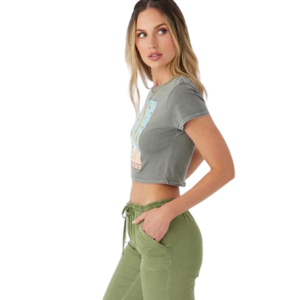 O'Neill Lune Tee in Smoked Pearl - BoardCo