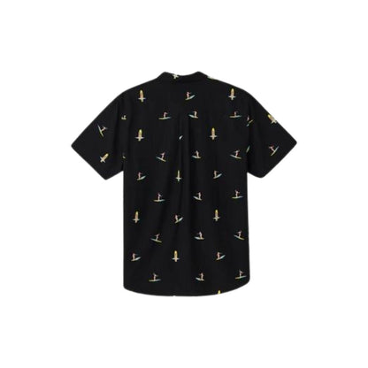 O'Neill Oasis Eco SS Standard Shirt in Black - BoardCo