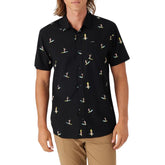 O'Neill Oasis Eco SS Standard Shirt in Black - BoardCo