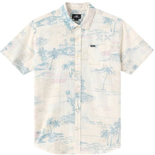 O'Neill Oasis Standard Short Sleeve Woven Shirt in Cream - BoardCo