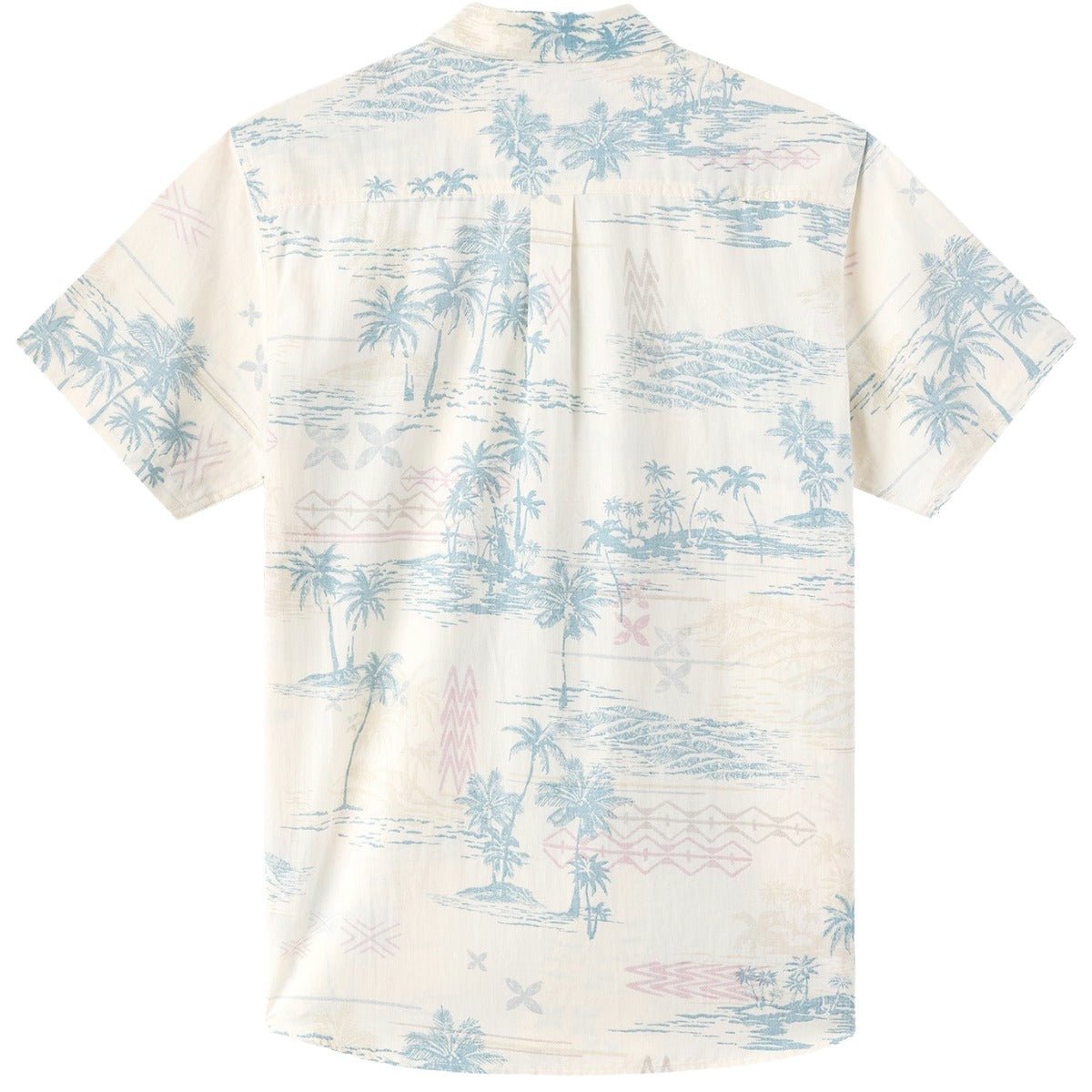 O'Neill Oasis Standard Short Sleeve Woven Shirt in Cream - BoardCo