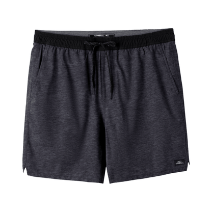 O'Neill Perform Light Lined E - Waist 17" Shorts in Heather Black - BoardCo
