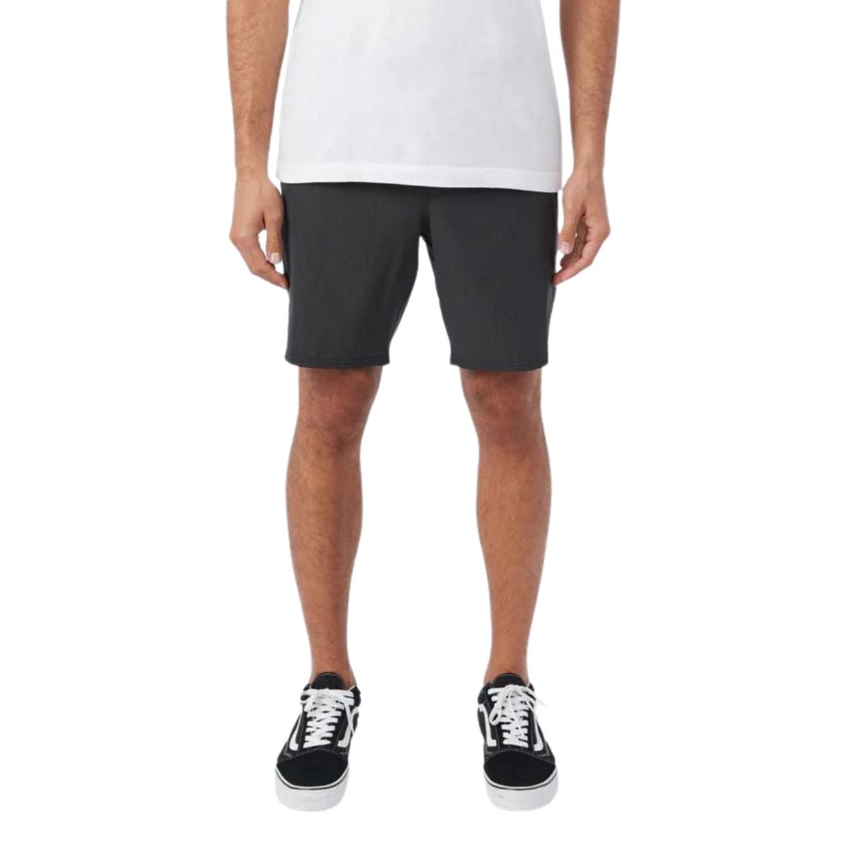 O'Neill Reserve E-Waist 18" Hybrid Shorts in Black - BoardCo